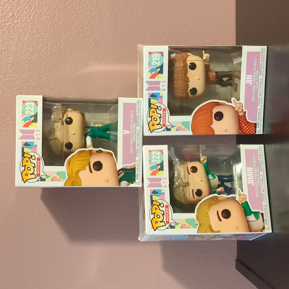 Bundle (3) BTS FUNKO POP Dynamite